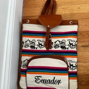 Ecuador Multicolor Tote Bag